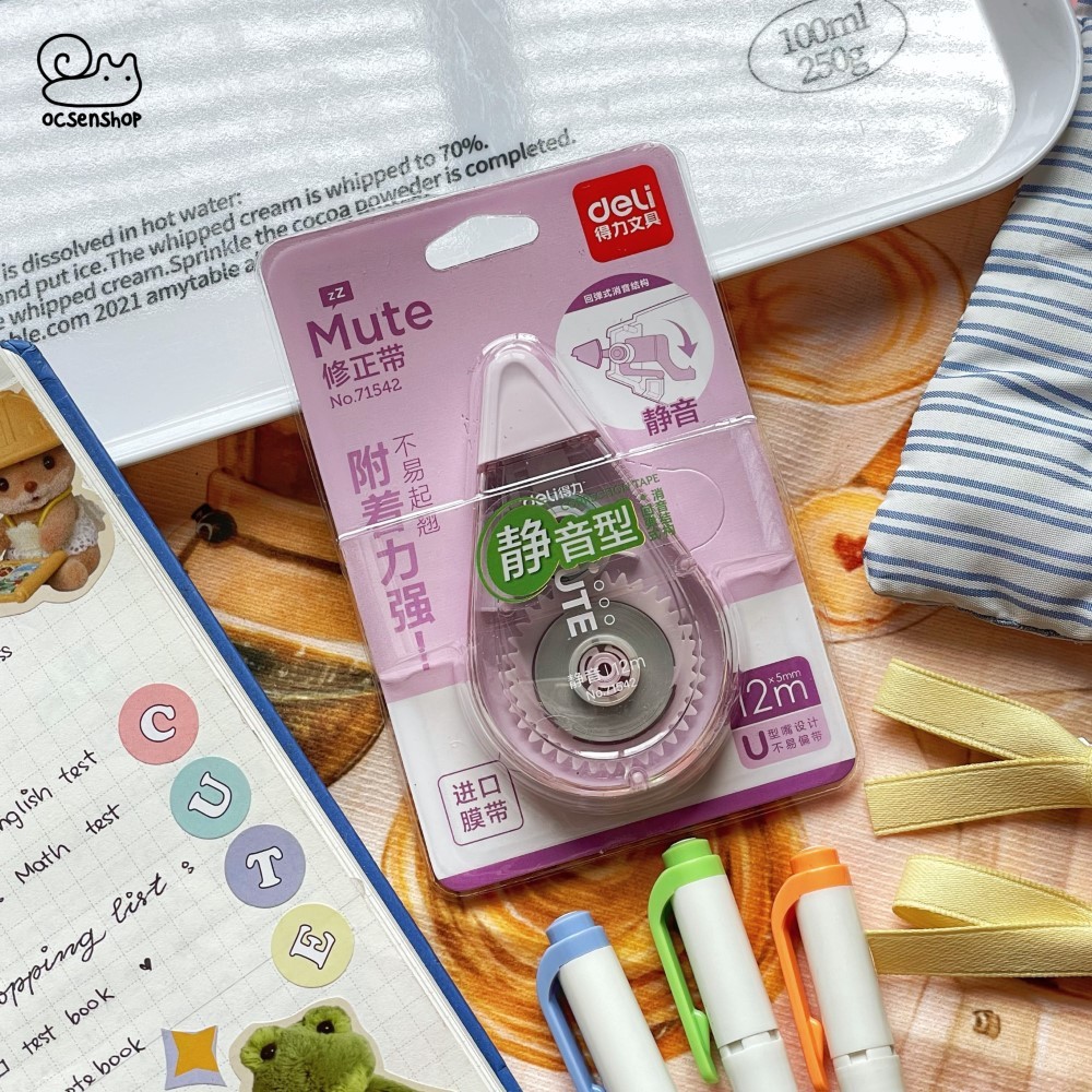 Bút xóa băng Deli No.71542 đặc