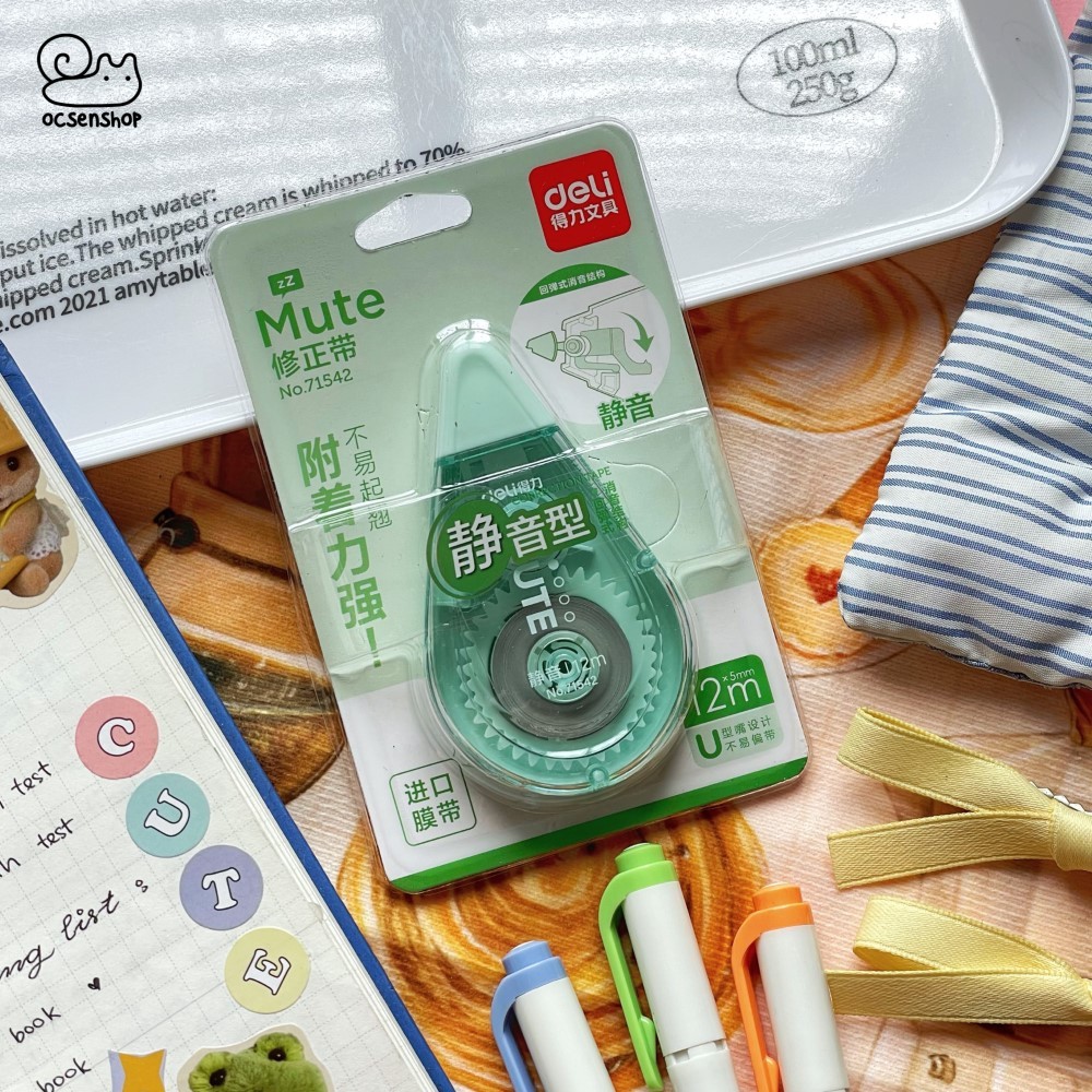 Bút xóa băng Deli No.71542 đặc