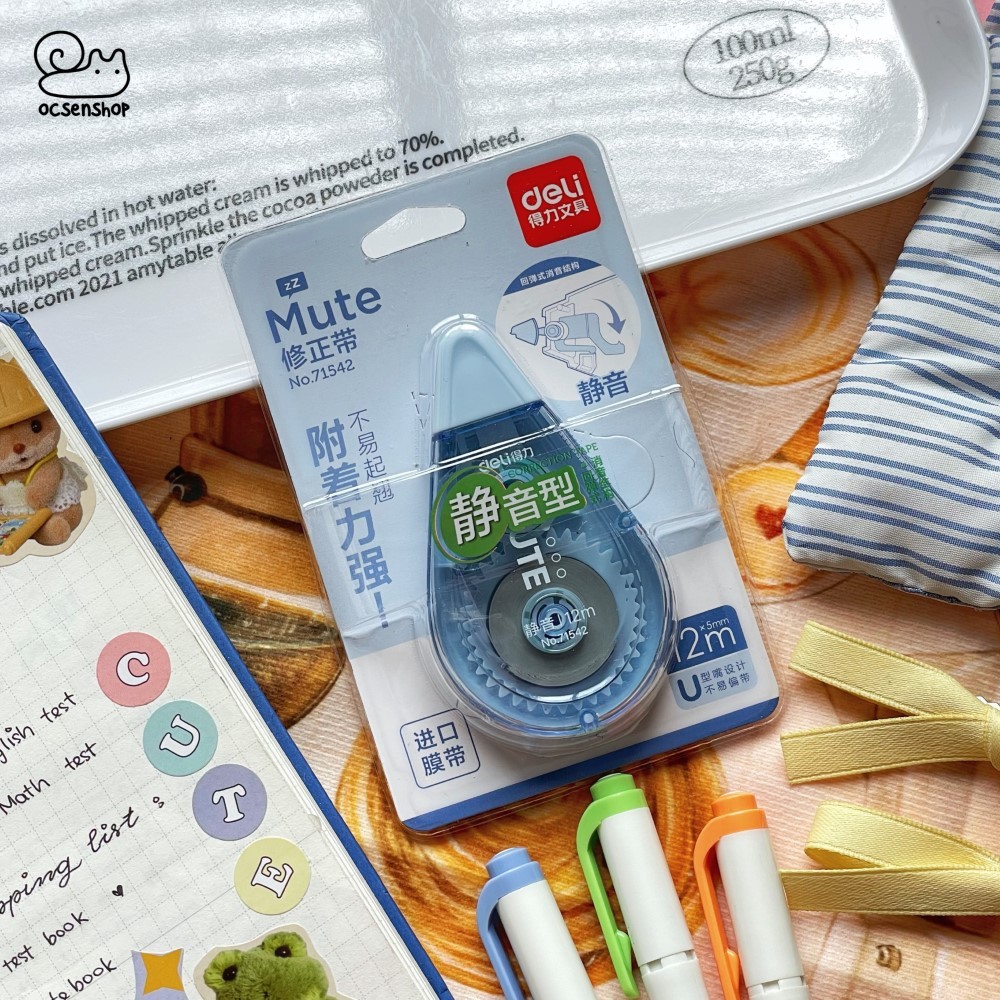 Bút xóa băng Deli No.71542 đặc