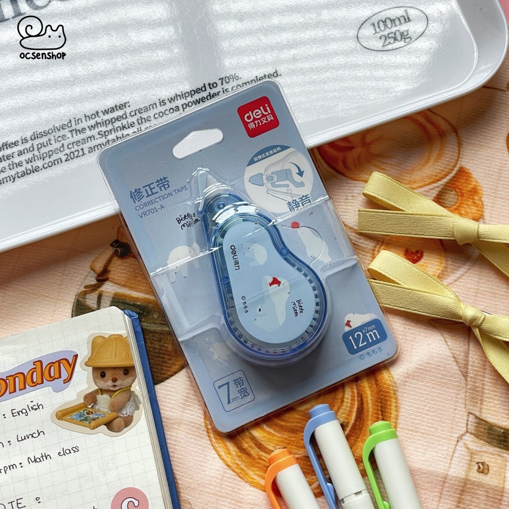 Bút xóa băng Deli VR701-A