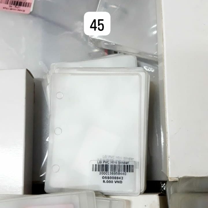 Lõi PVC Mini binder