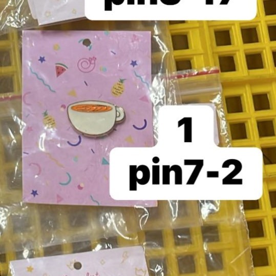 Pin cài áo Đồ uống