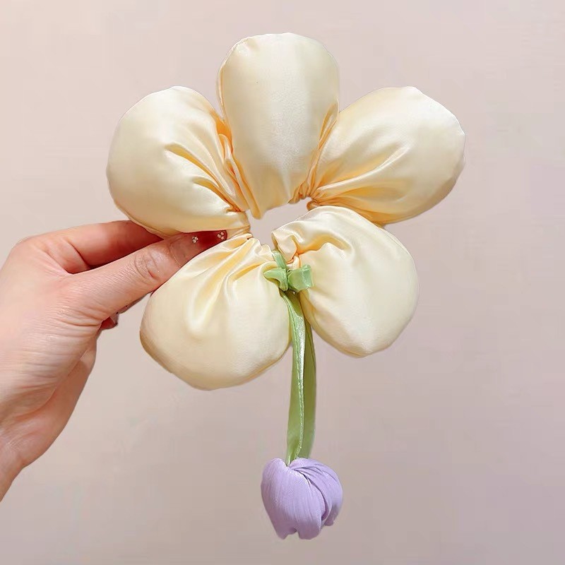 Chun buộc tóc Bông hoa dây tulip