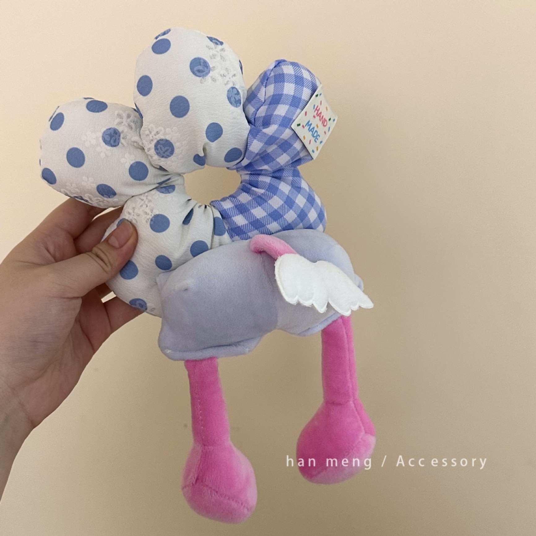 Scrunchie Hoa bông có chân