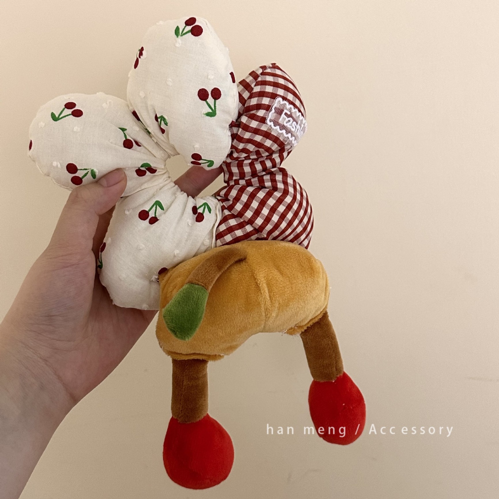 Scrunchie Hoa bông có chân