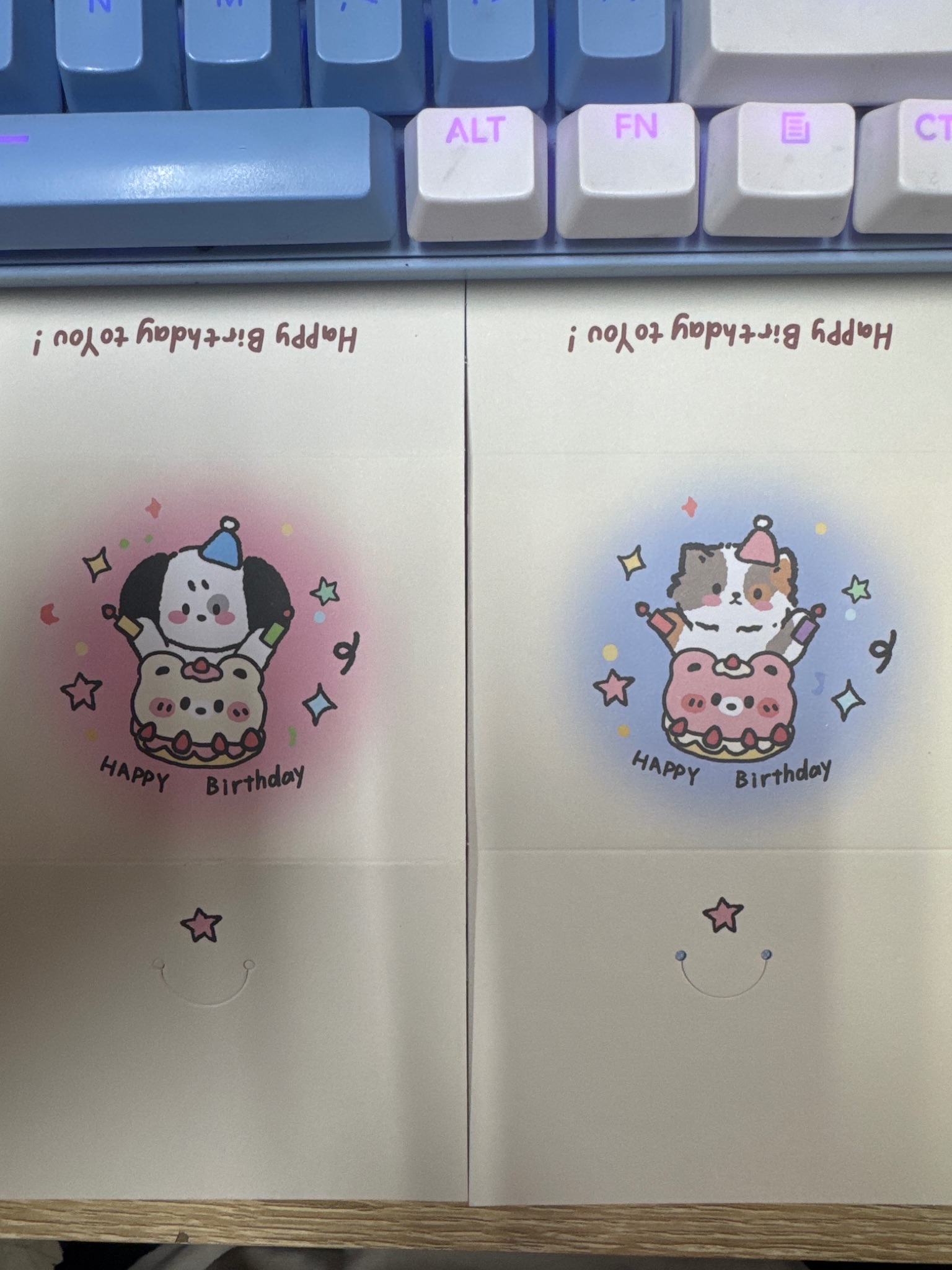 Thiệp nhỏ động vật (9,8x6,8cm)