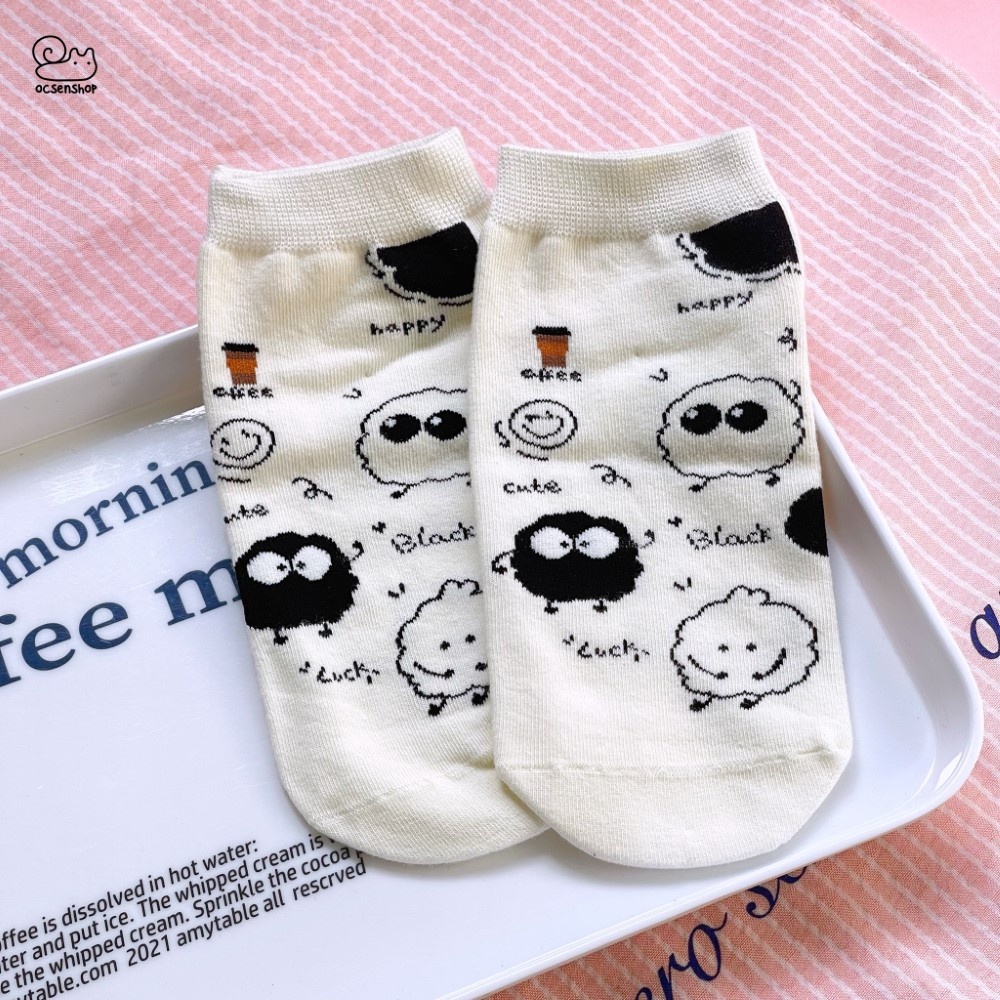Tất ngắn cổ Susuwatari