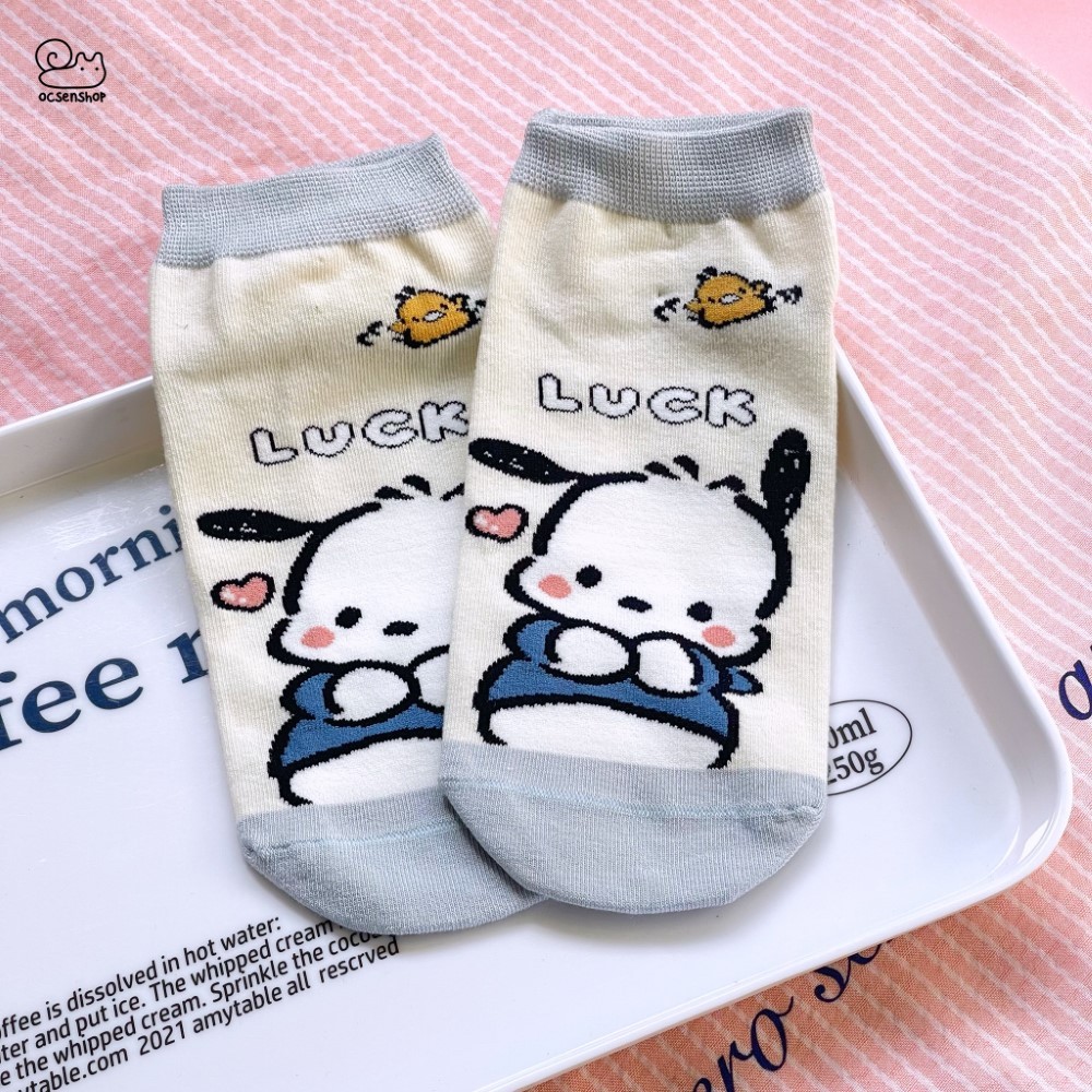 Tất ngắn cổ Pochacco