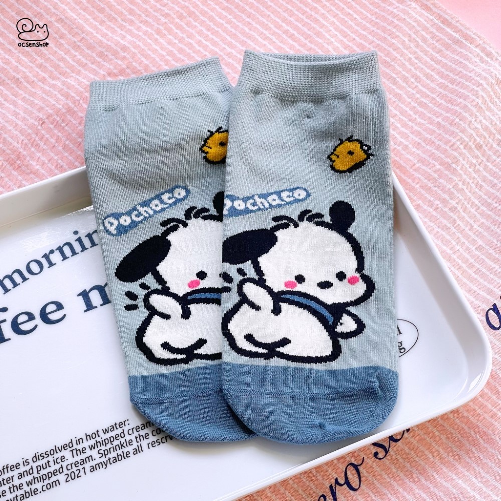 Tất ngắn cổ Pochacco