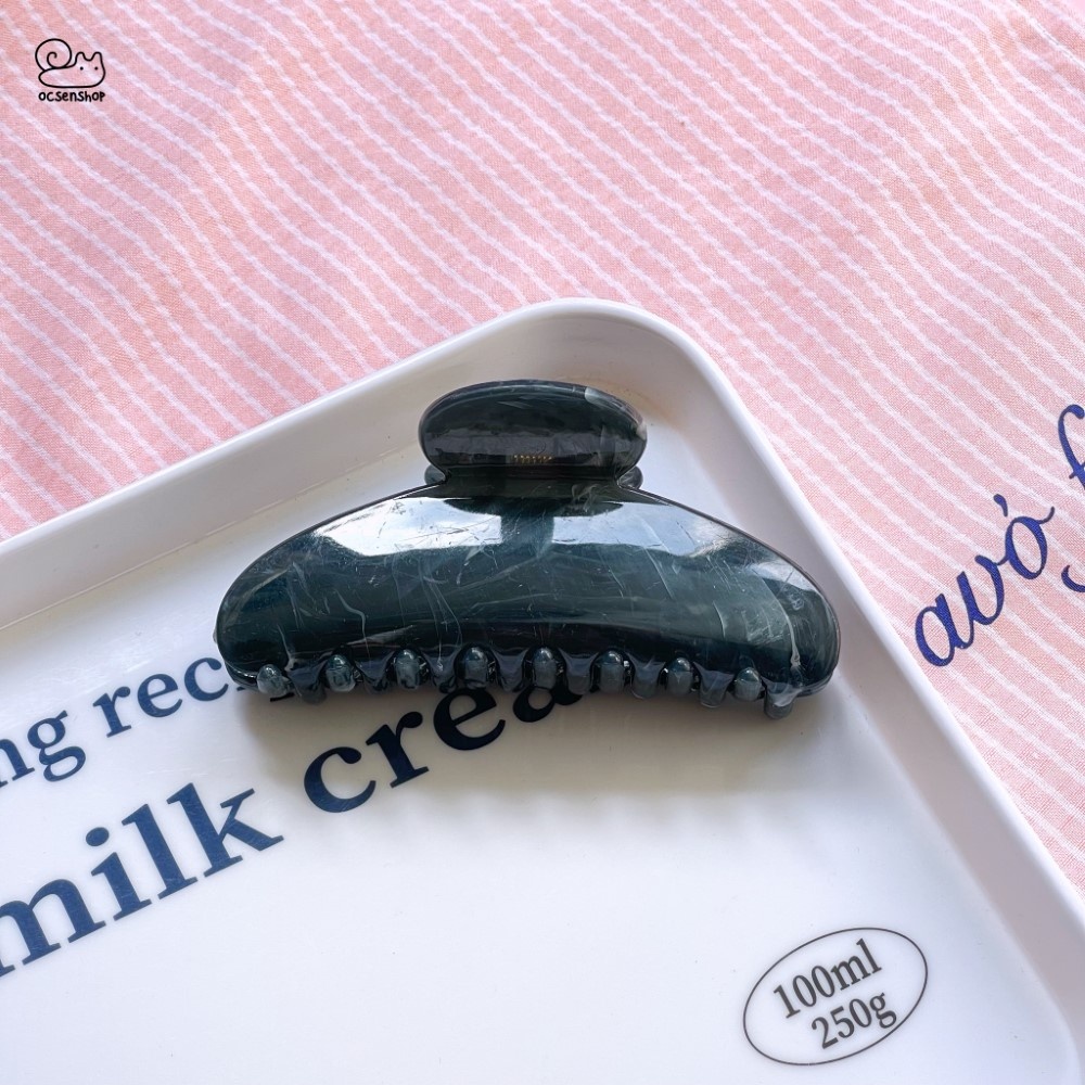 Kẹp càng cua bán nguyệt marble (11cm)