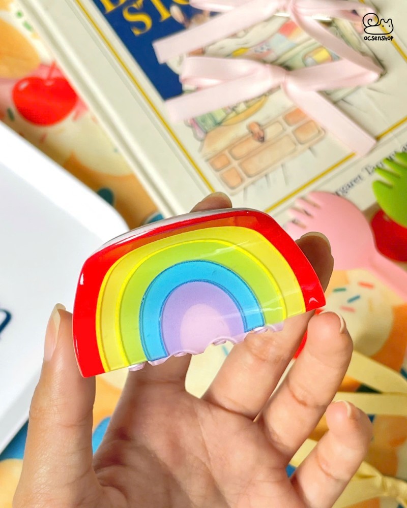 Kẹp càng cua Cầu vồng (6cm)