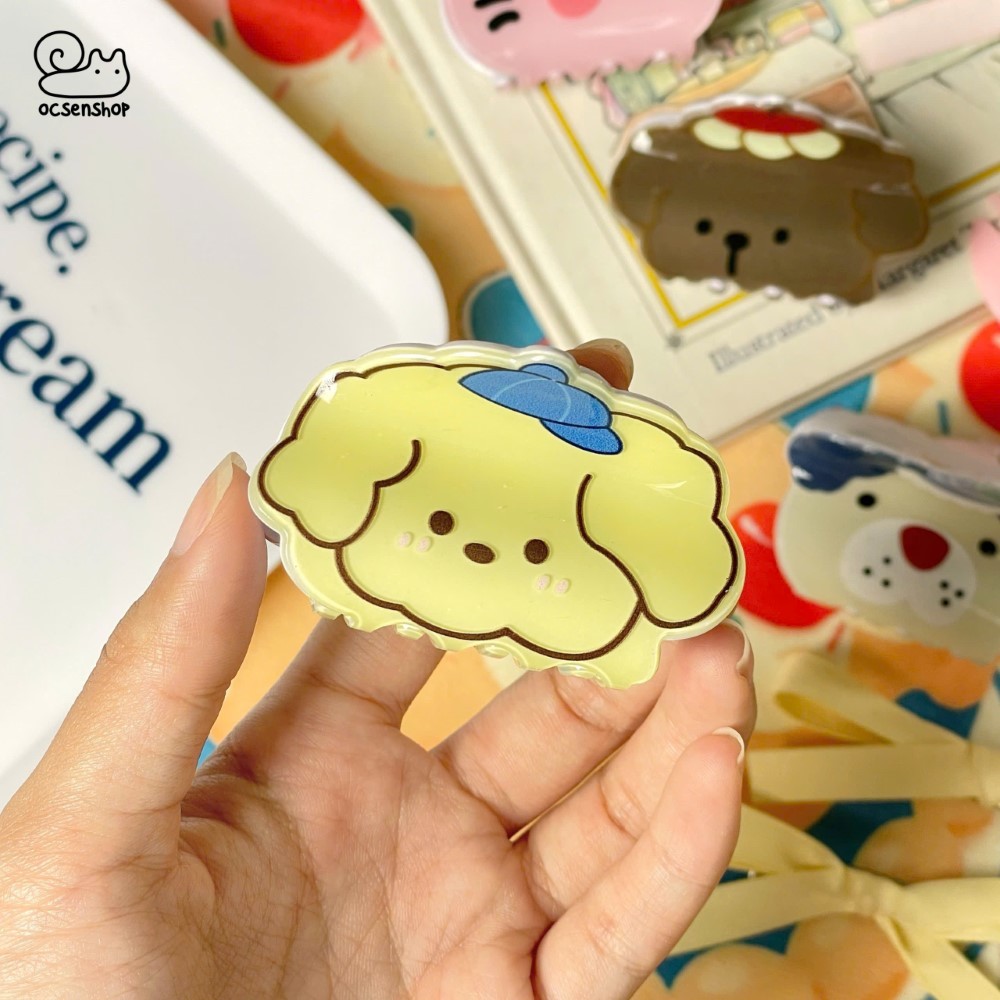 Kẹp càng cua mặt động vật (6cm)