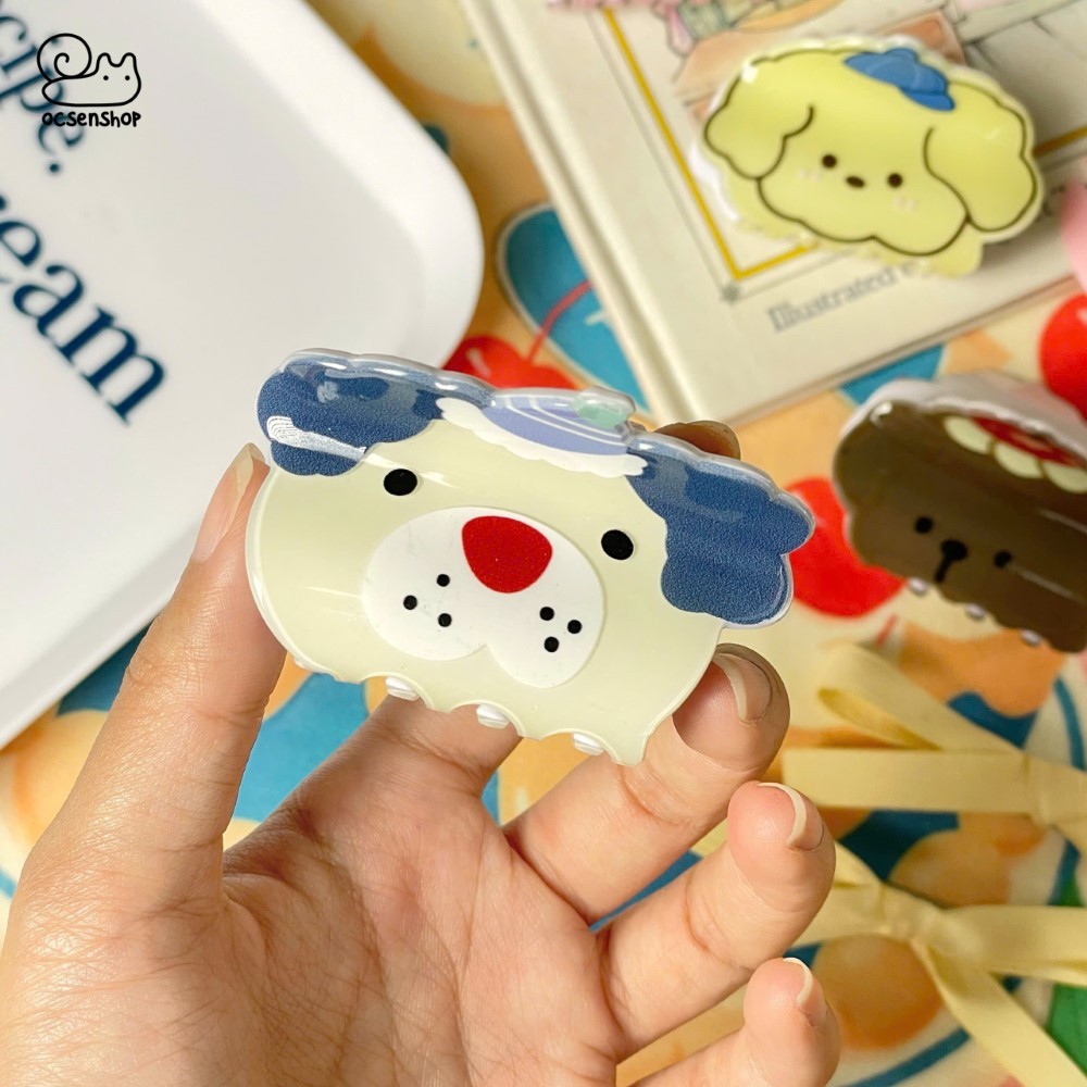 Kẹp càng cua mặt động vật (6cm)