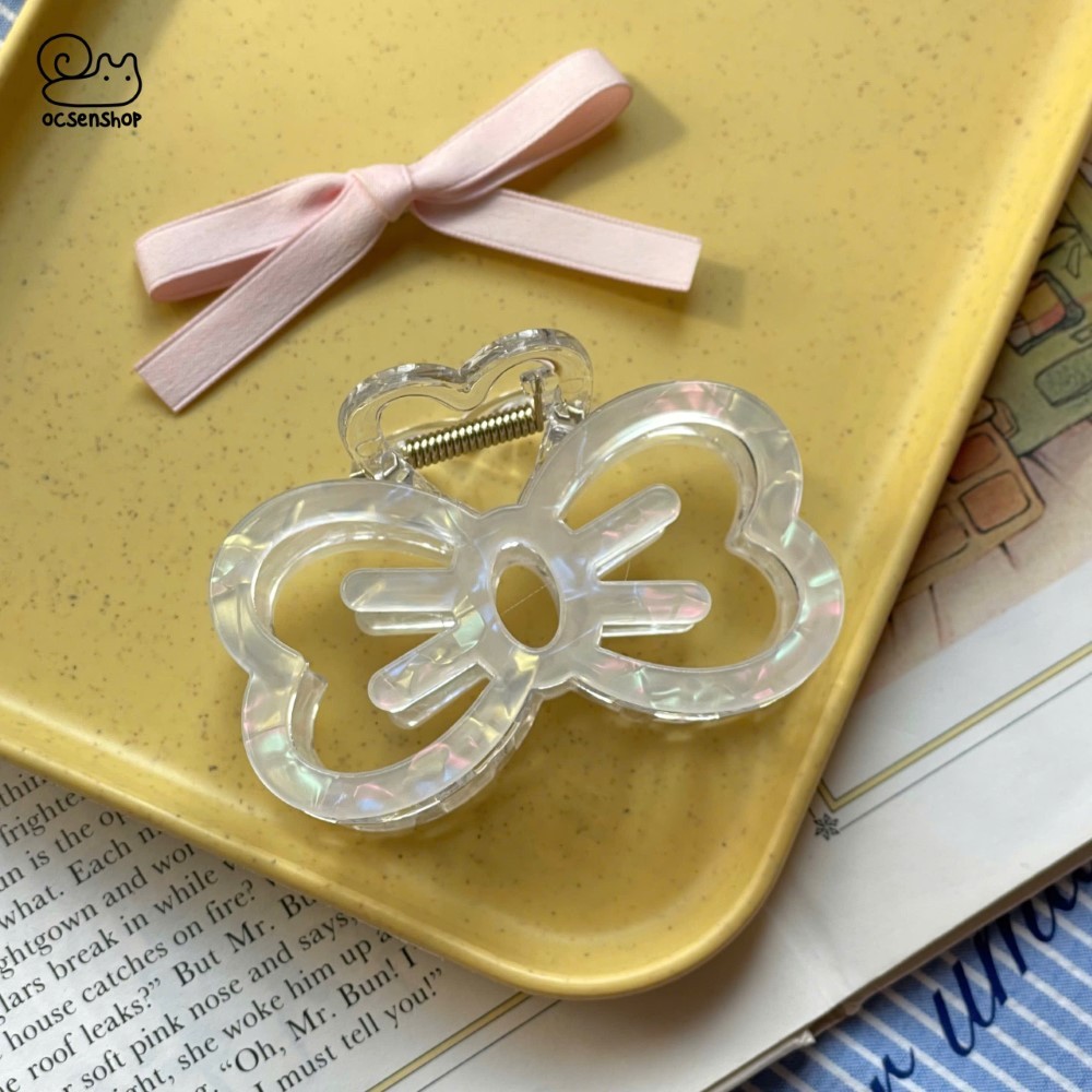 Kẹp càng cua Nơ xà cừ (8cm)