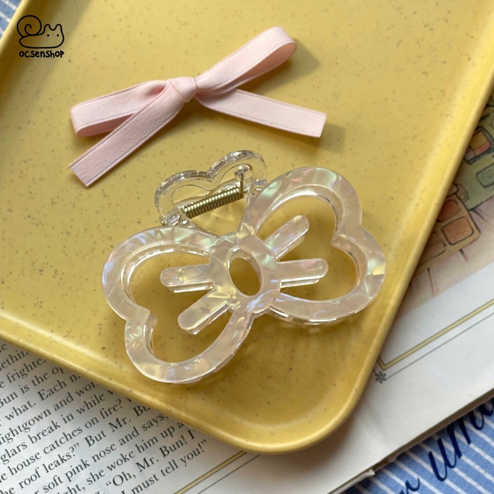 Kẹp càng cua Nơ xà cừ (8cm)