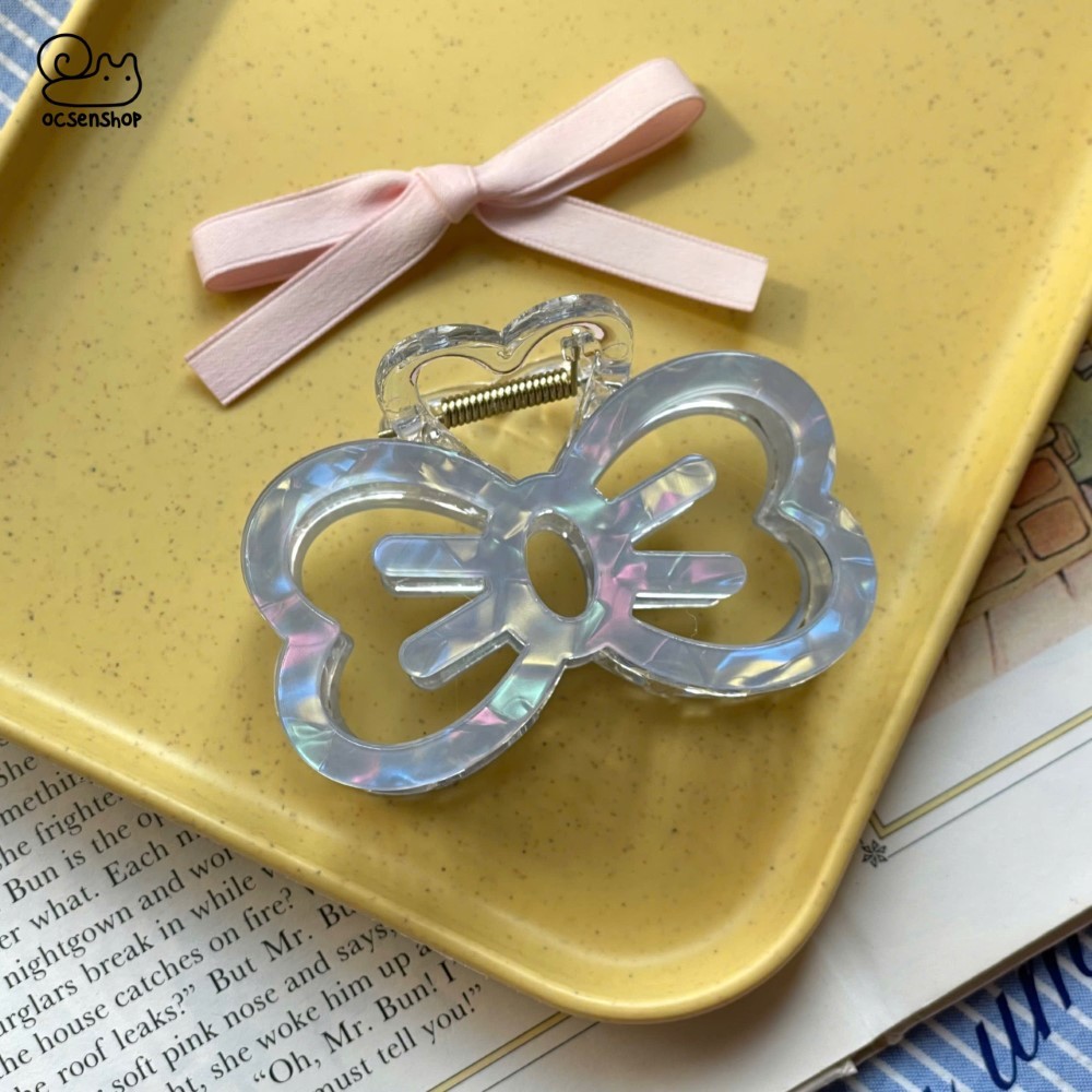 Kẹp càng cua Nơ xà cừ (8cm)