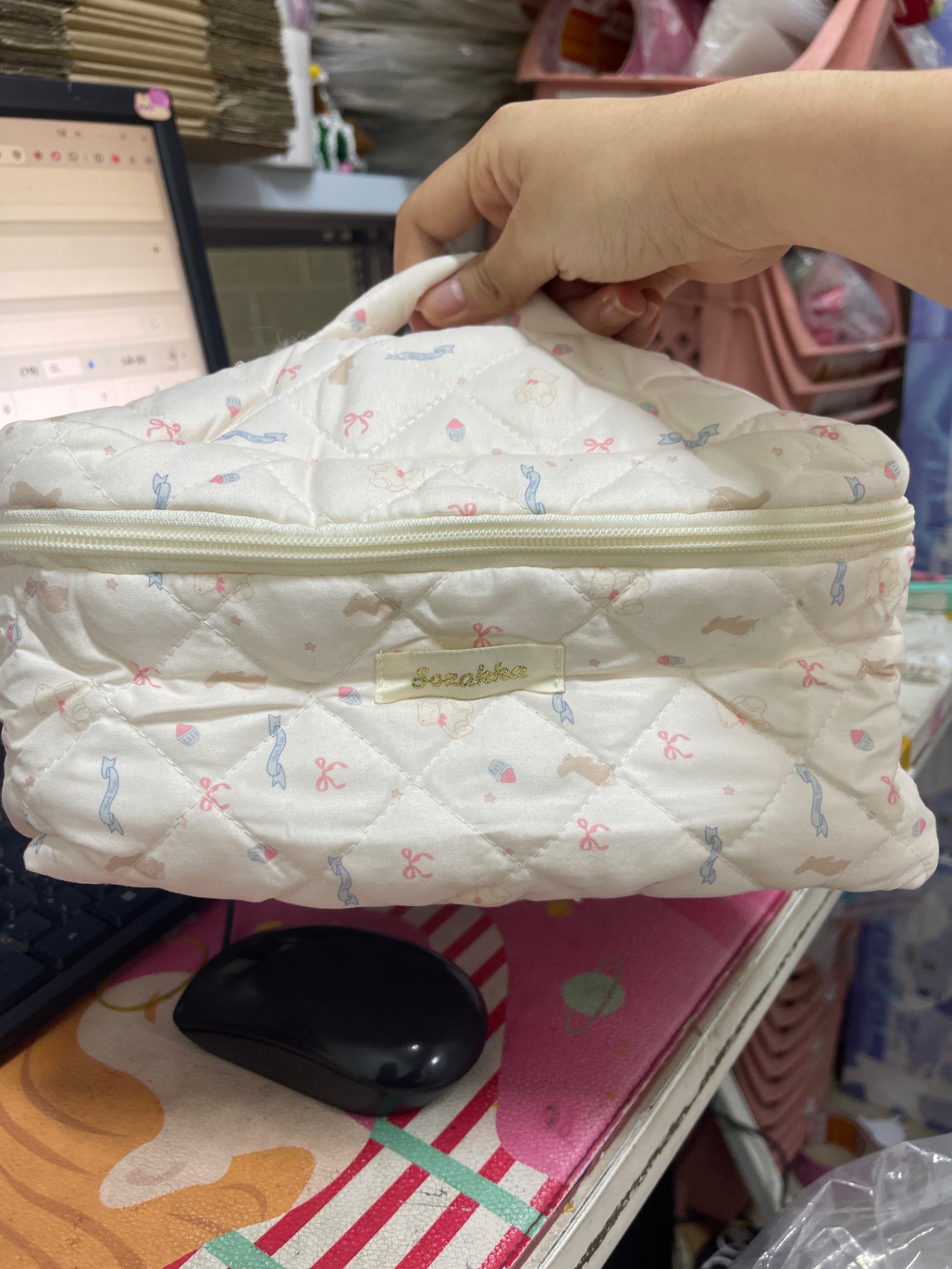Túi đựng mĩ phẩm Sozakka
