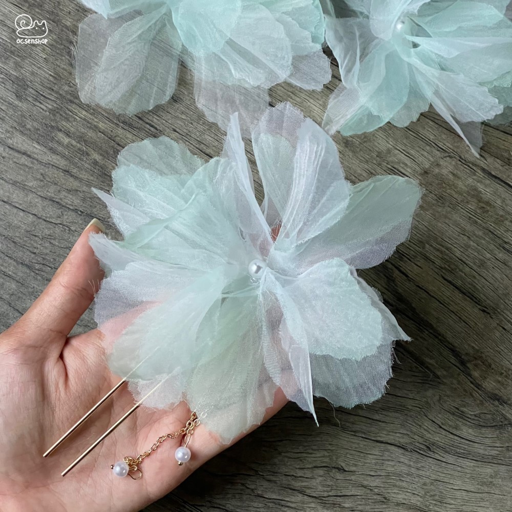 Trâm cài tóc Hoa mẫu đơn