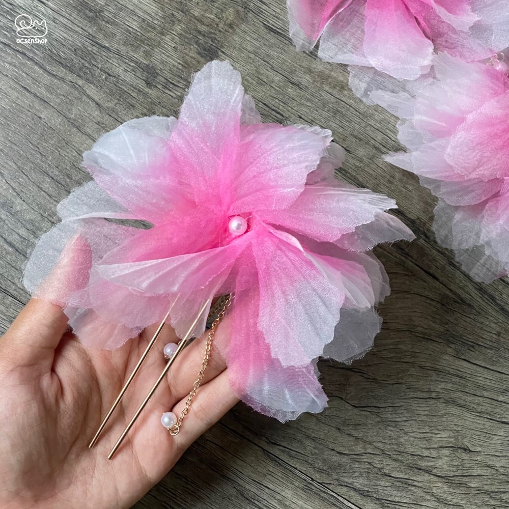 Trâm cài tóc Hoa mẫu đơn