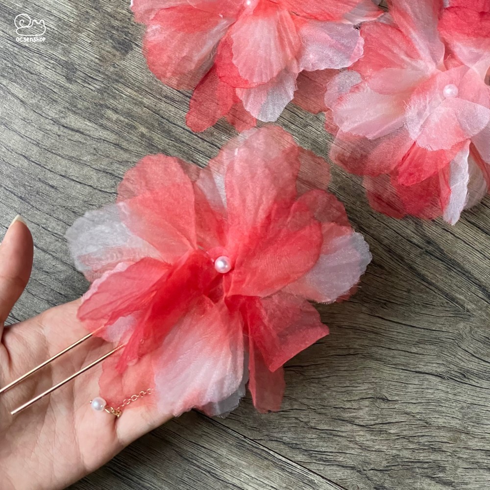 Trâm cài tóc Hoa mẫu đơn