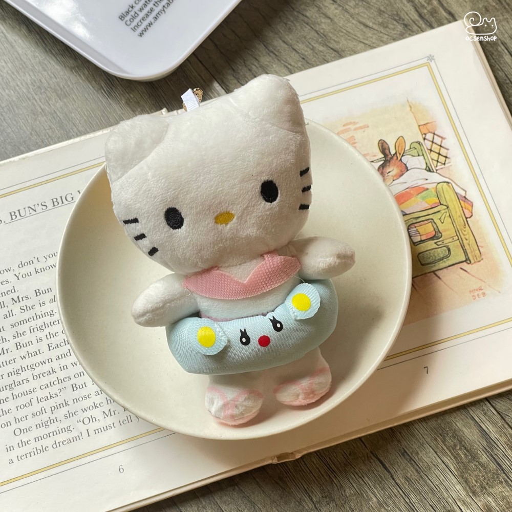Móc khóa bông Hello Kitty summer (10cm)