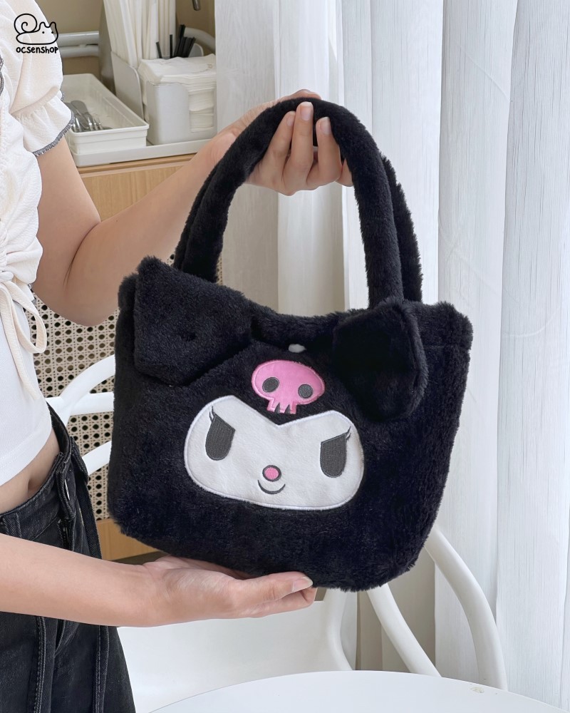 Túi lông mịn sanrio