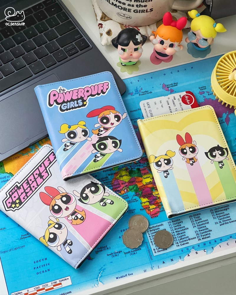 Vỏ passport Powerpuff girl