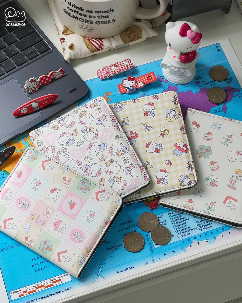 Vỏ passport Hello Kitty