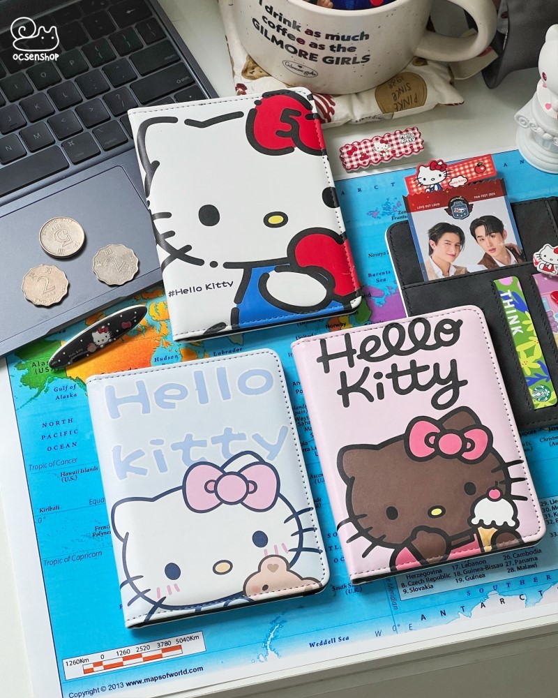Vỏ passport Hello Kitty