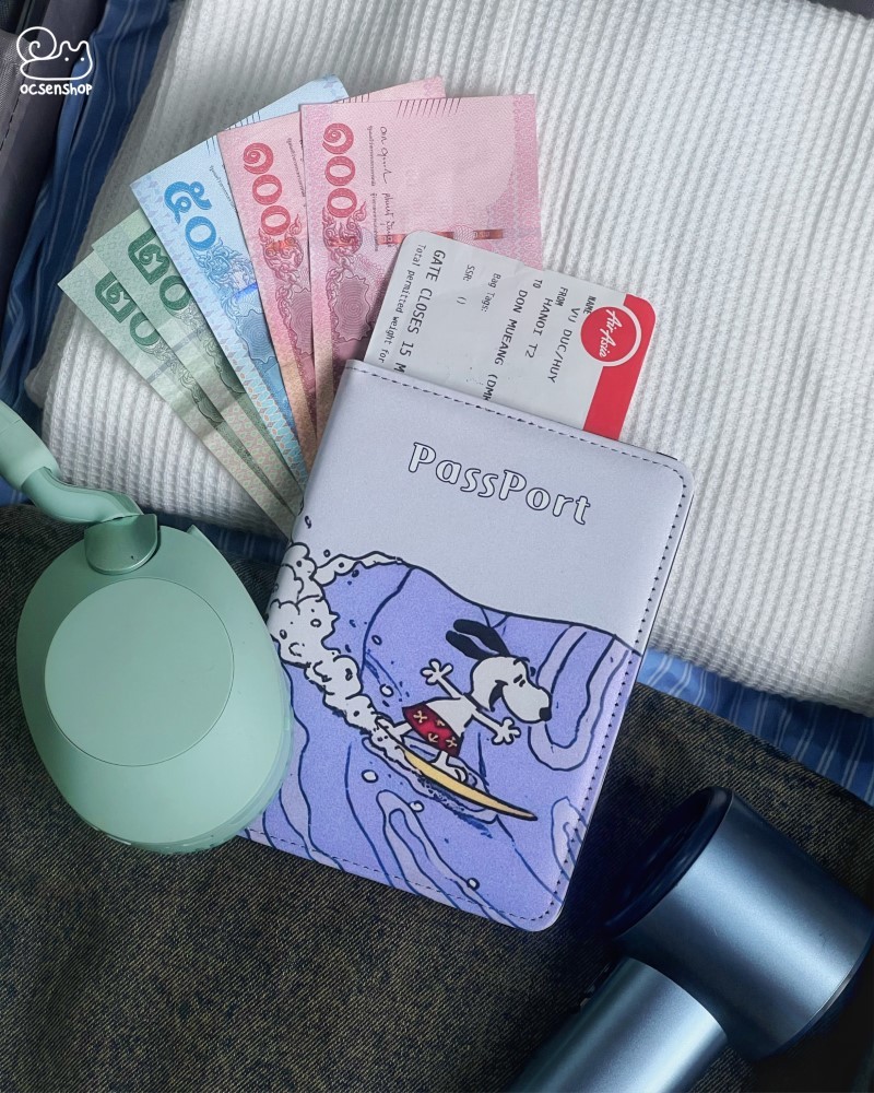Vỏ passport Snoopy