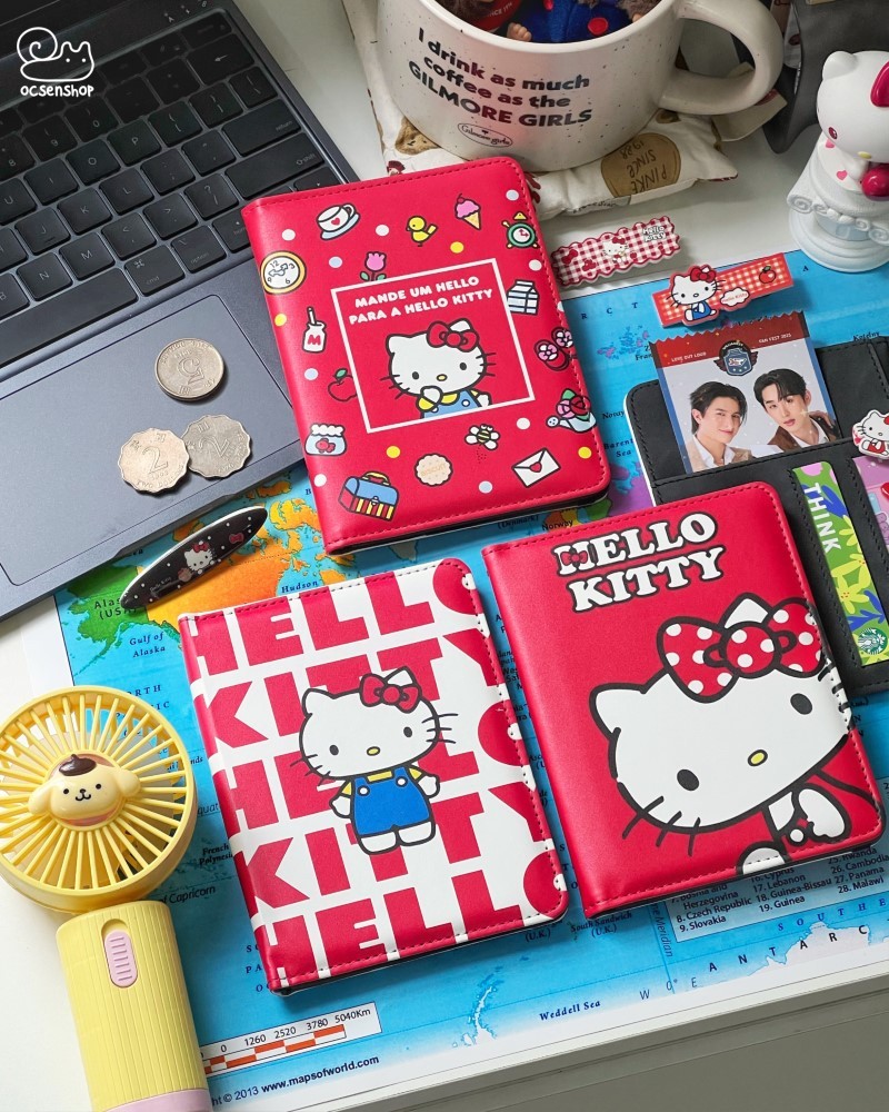 Vỏ passport Hello Kitty