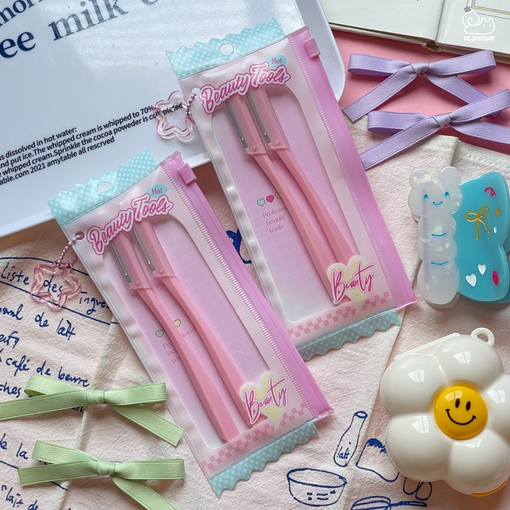 Set dao cạo lông mày Beauty tools