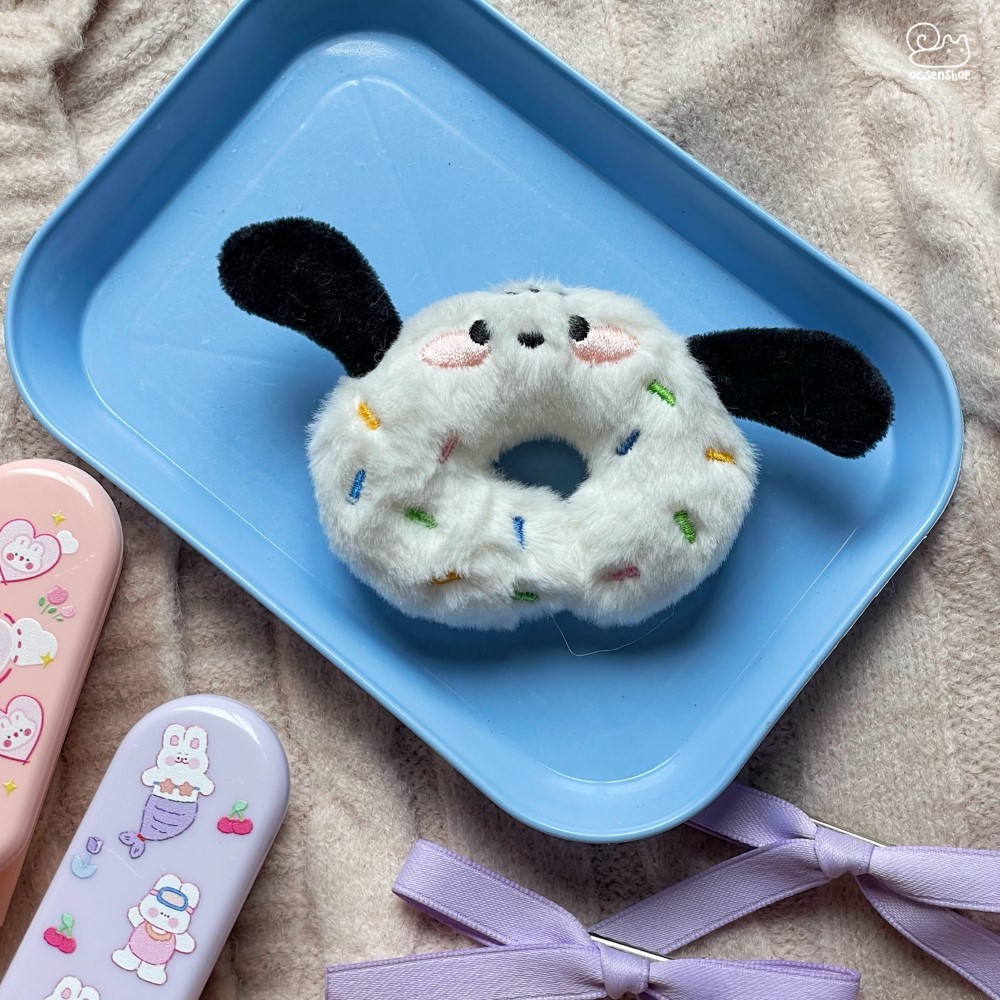 Pin cài áo bông Donut (8cm)