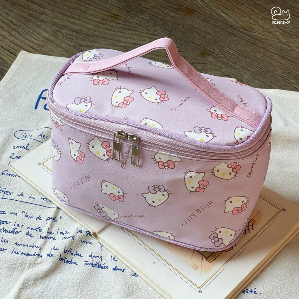 Túi đựng mĩ phẩm Hello Kitty