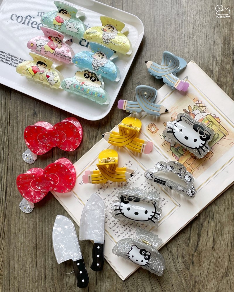 Kẹp càng cua bút chì (8cm)