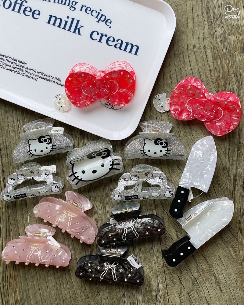 Kẹp càng cua Nơ Hello Kitty