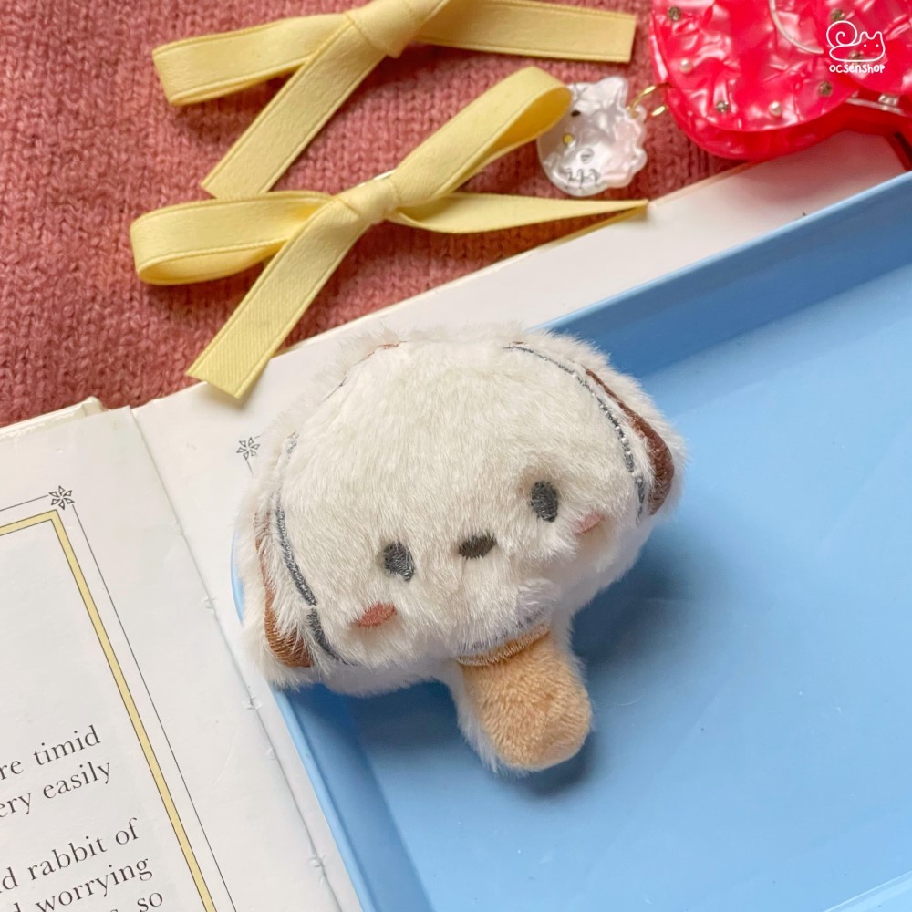 Pin cài áo bông Sanrio cosplay đồ ăn