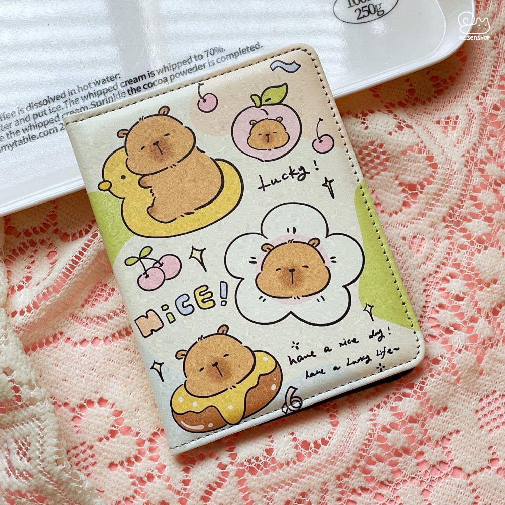 Vỏ passport Capybara