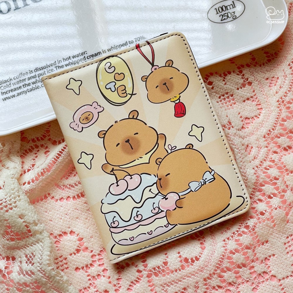Vỏ passport Capybara
