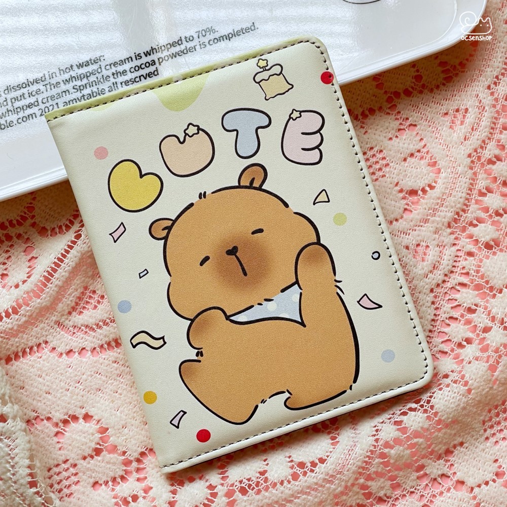 Vỏ passport Capybara