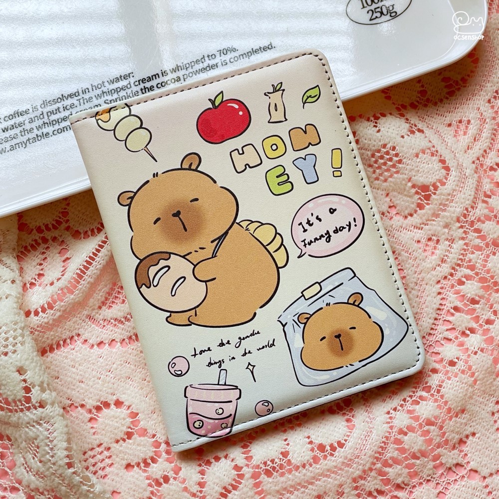 Vỏ passport Capybara