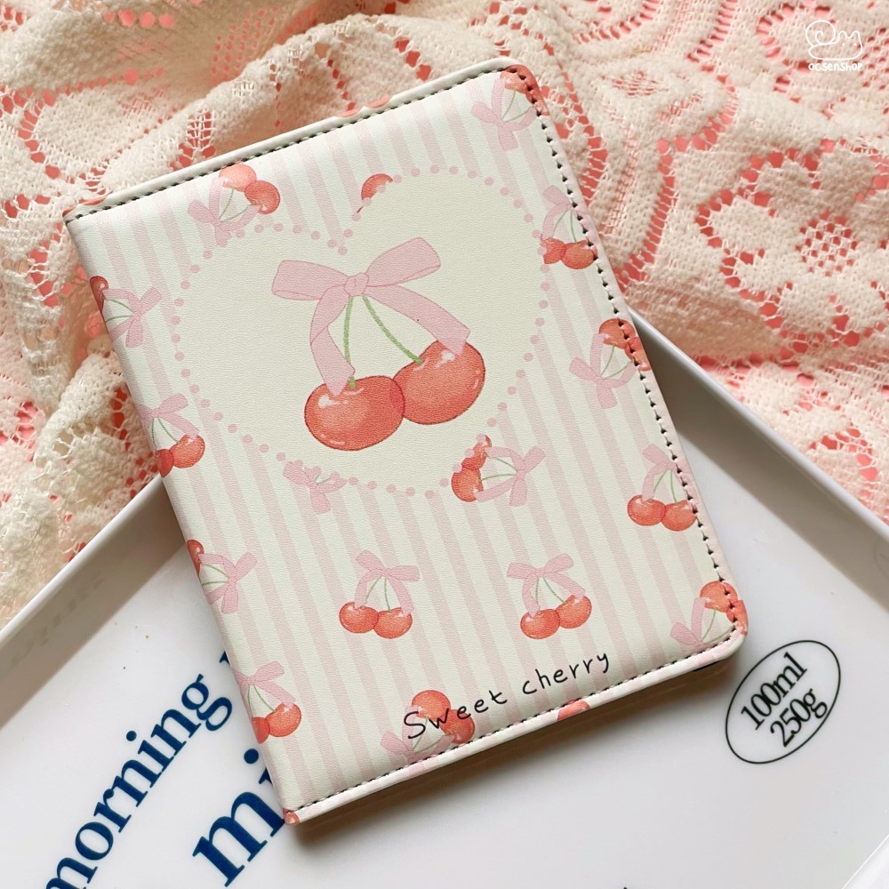 Vỏ passport Cherry