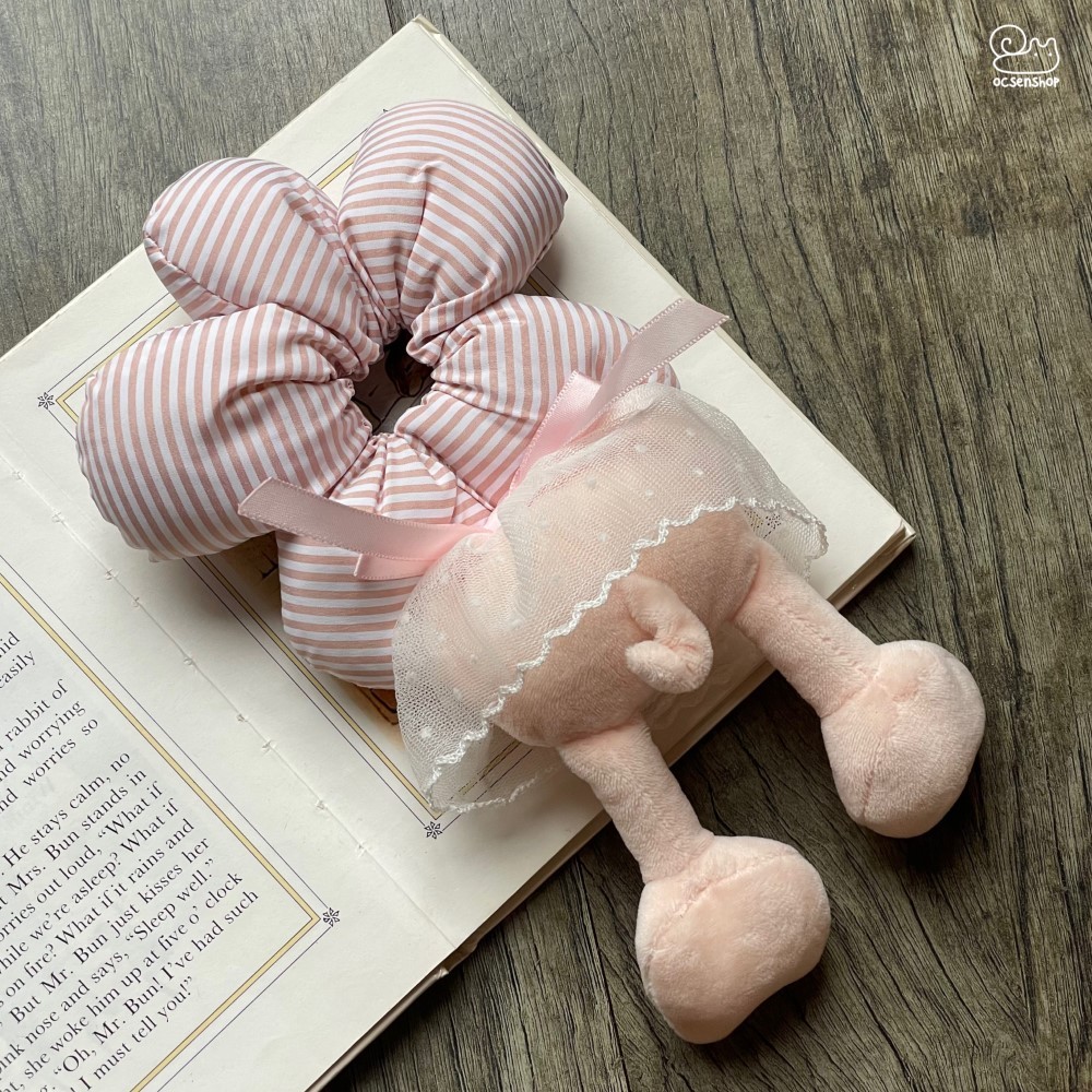 Scrunchie Hoa bông có chân