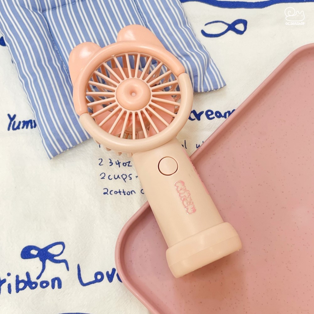 Quạt USB Kitten kèm đế (250mAh)