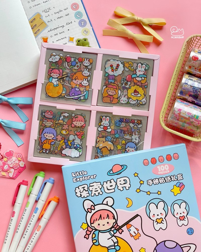 Hộp sticker (100 tấm)