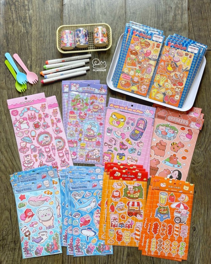 Sticker Ốc sên Ăn lẩu