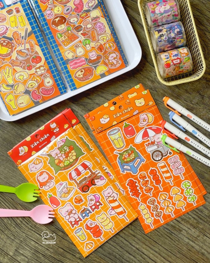 Sticker Oc Sen Vien Chien