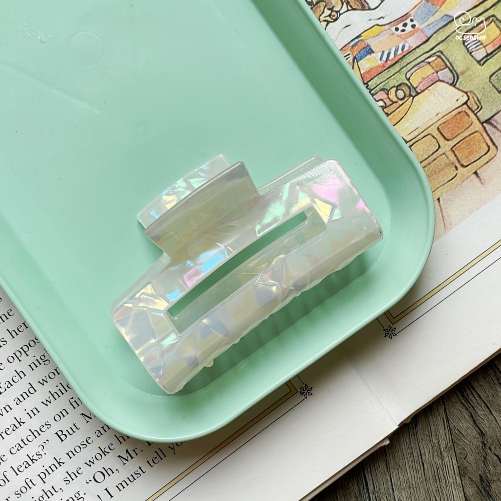 Kẹp càng cua xà cừ chữ nhật (7.5cm)