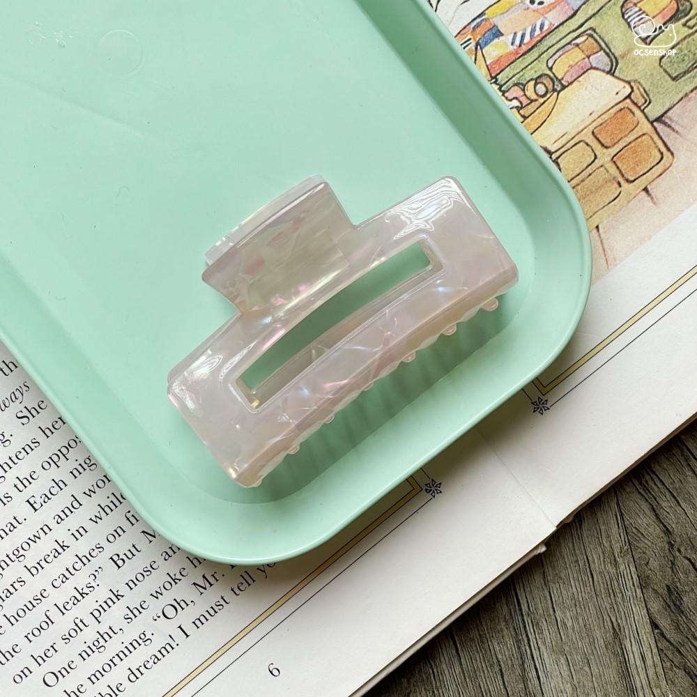 Kẹp càng cua xà cừ chữ nhật (7.5cm)