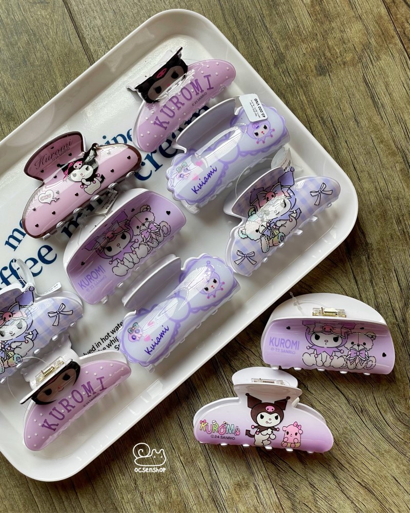 Kẹp càng cua Kuromi (8cm)